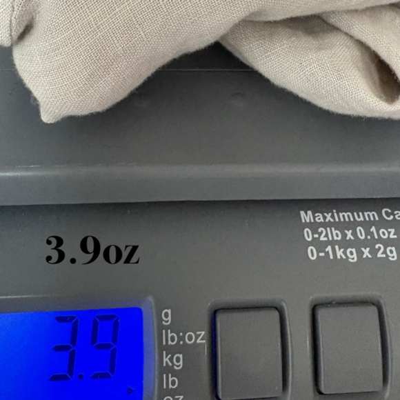 top S/M linen tee TERZO MILLENNIO pullover short sleeve - Picture 9 of 9